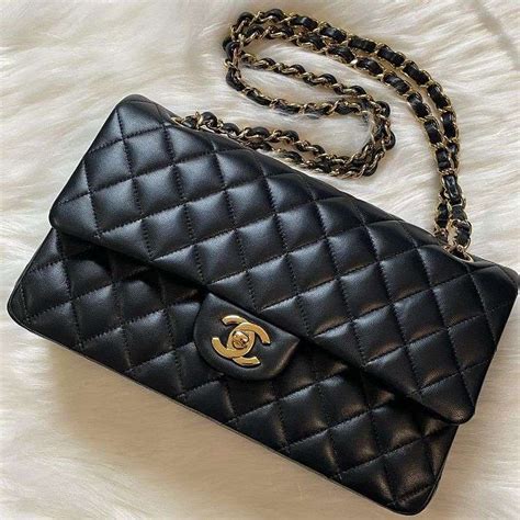 chanel flap bag strap length|chanel bag size comparison.